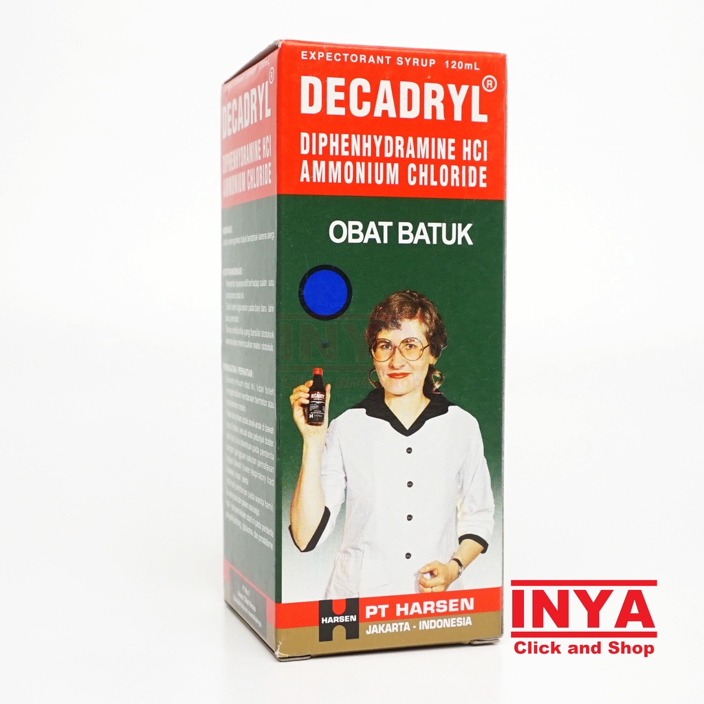 DECADRYL EXPECRORANT SYRUP 120ml - Obat Batuk