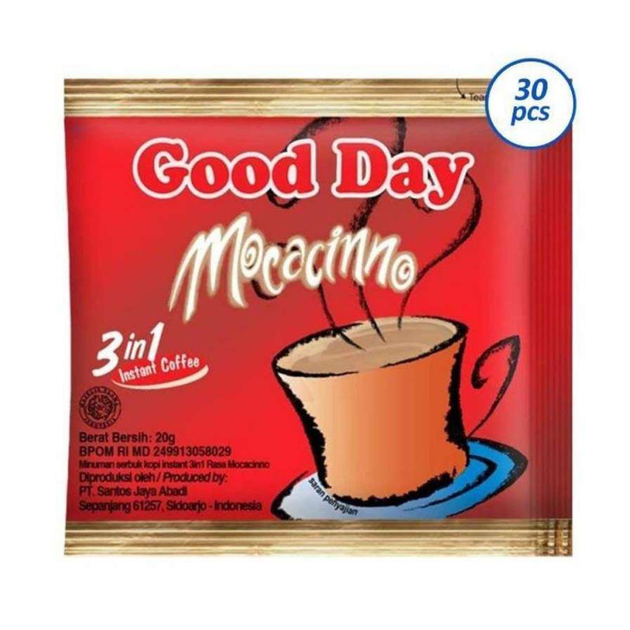 

GoodDay Mocacinno 3 in 1 1 Bag isi 30 Pcs