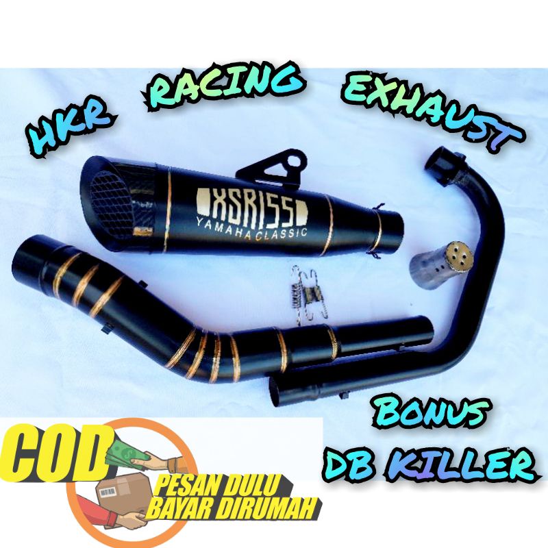 Knalpot Costum Xsr155 Costum yamha xsr155 fullsytem dop