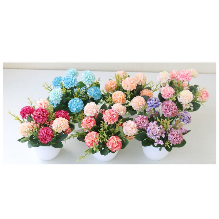 Swopply PT13 PT14 PT15 PT16 Pot Tanaman Hias Bunga Hias Plastik Ornamen Pot Bongsai Artificial Flower Decoration