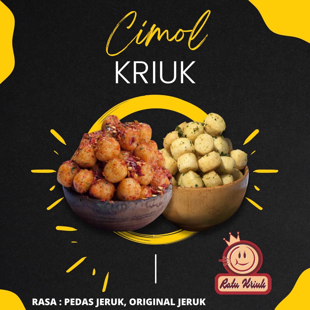 Cimol Kriuk Khas Cemilan Ratu Kriuk