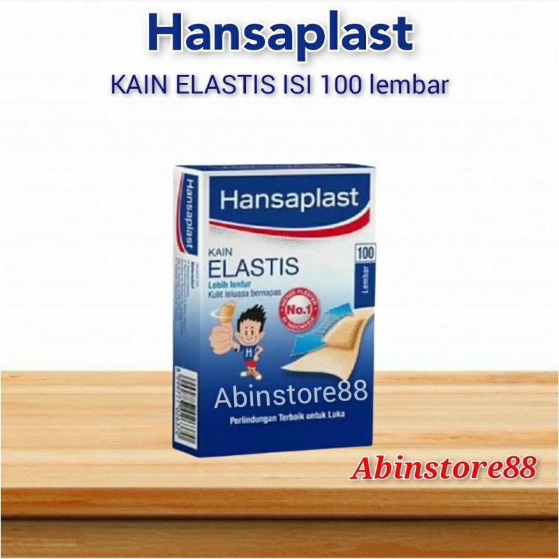 Hansaplast Kain Elastis | Hansaplast Plester isi 100 lbr