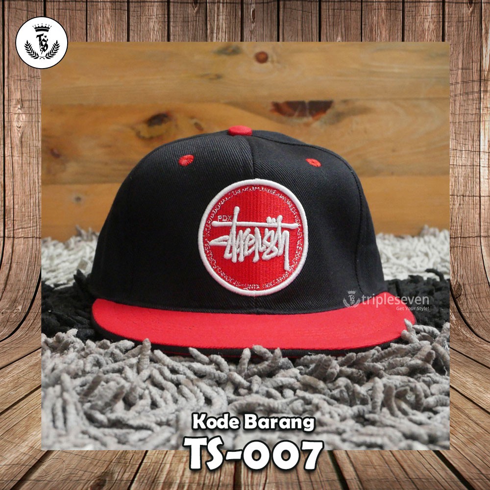 Topi snapback stussy