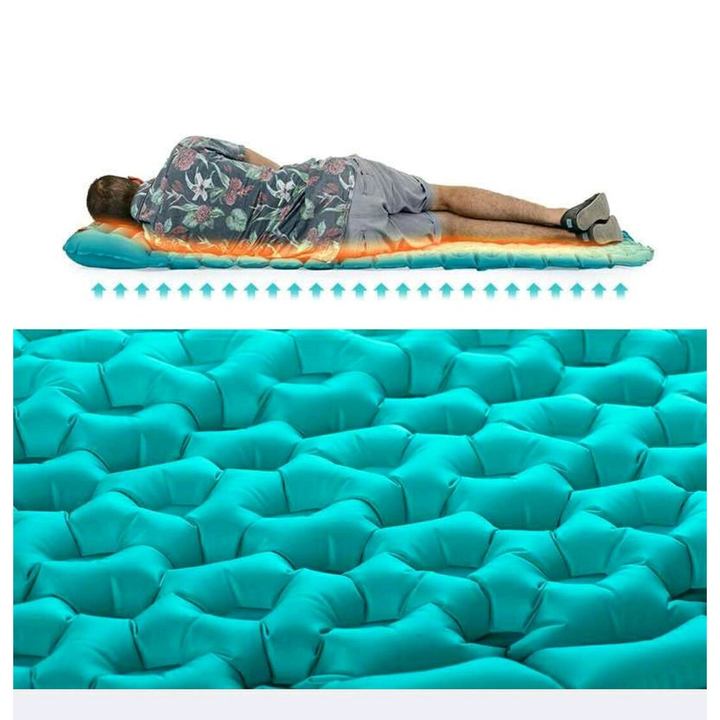 Kasur Matras Angin Untuk Sleeping Bag Koleksi Shopee Indonesia