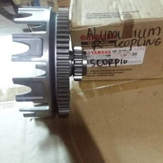 Alumunium rumah kopling assy scorpio orisinil ygp