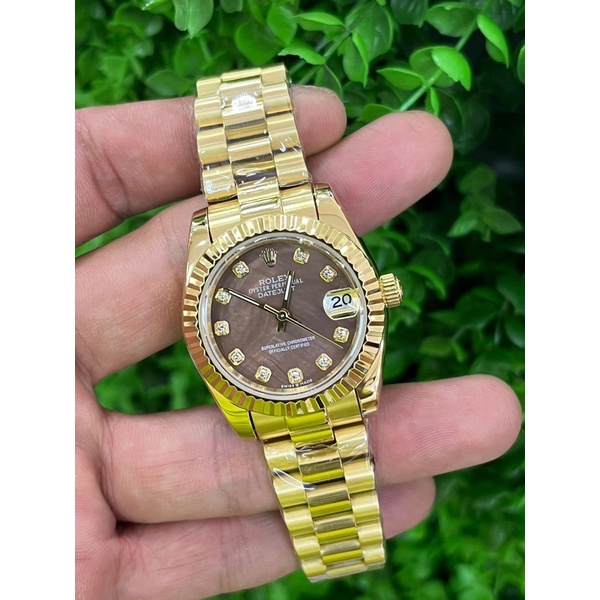 JAM ROLEX DATEJUST SZ 31MM/AUTOMATIC & KACA SAPHIRE