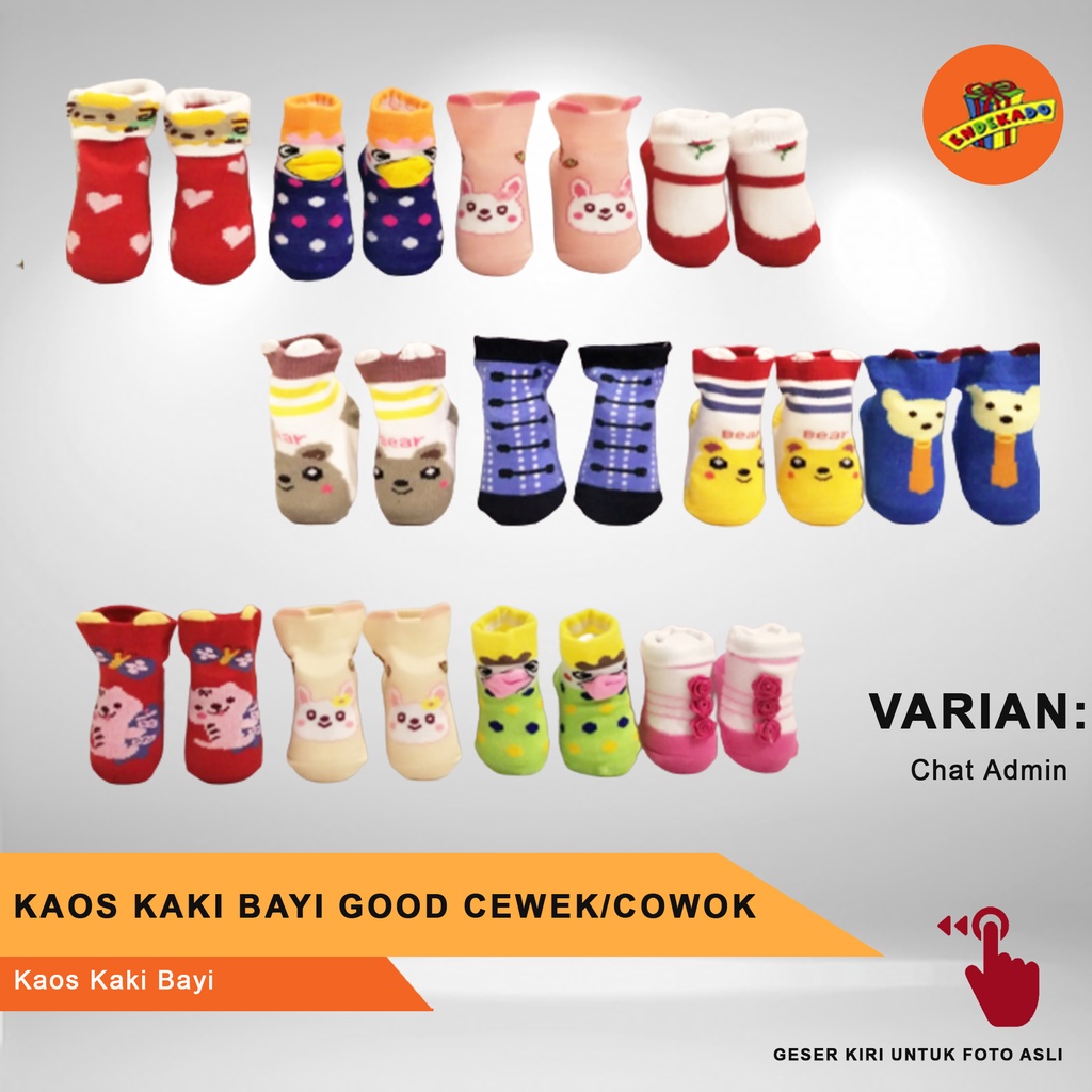 KAOS KAKI BAYI GOOD CEWEK/COWOK - Kaos Kaki Bayi Makassar