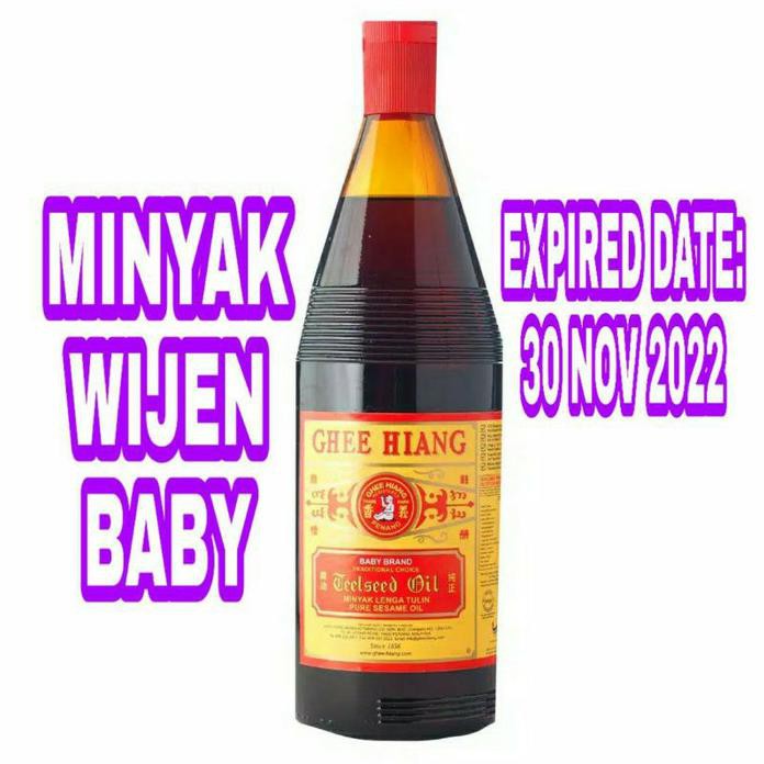 

Mas.Lynda - Minyak Wijen | Ghee Hiang Sesame Oil 700 Ml Cap Baby Ghee Hiang