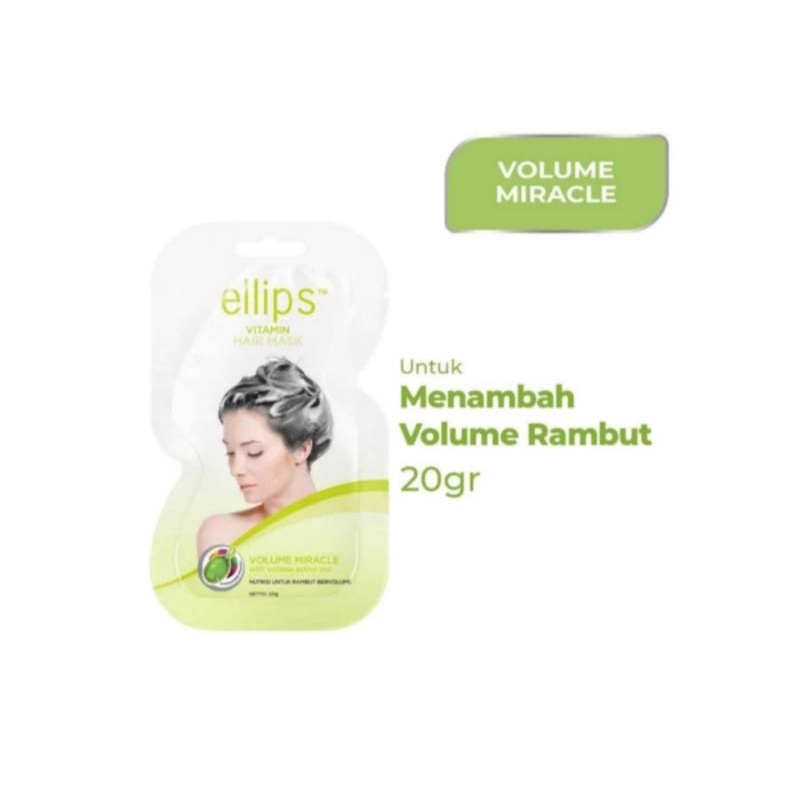 ELIPS Masker Rambut Hair Treatment Perawatan 20gr Sachet