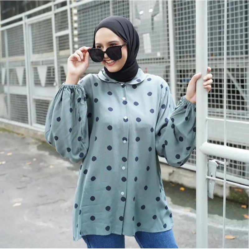 Lilo Blouse Vanilla Hijab