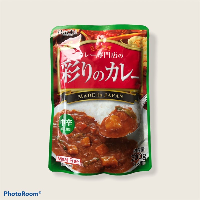 Hachi Irodori Curry Medium Hot ( Bumbu Kari Jepang ) 200g