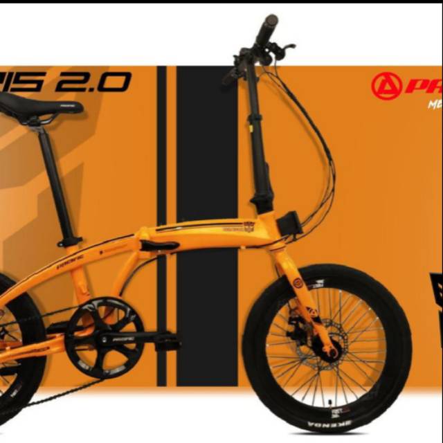 Sepeda lipat pacific noris 2.0 transformer limited edition