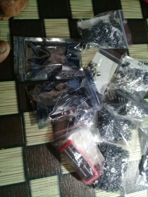 100pcs 6*6*10mm Tactile  Push Button Switch 4pin Dip Untuk Monitor Layar Lcd