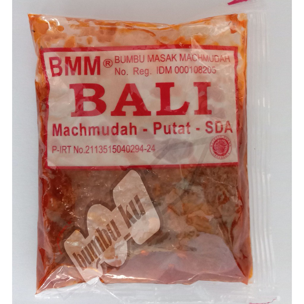 

Bumbu Bali - Bumbu Masak Machmudah (BMM)