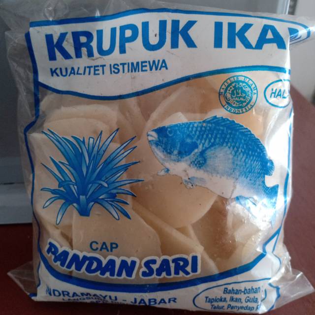 

Krupuk ikan cap pandan sari