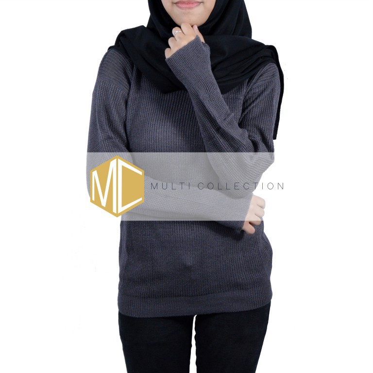 ROUNDHAND SWEATER / Sweater Roundhand / Atasan Rajut Wanita Rajut Halus / Baju Rajut / Sweater rajut-7
