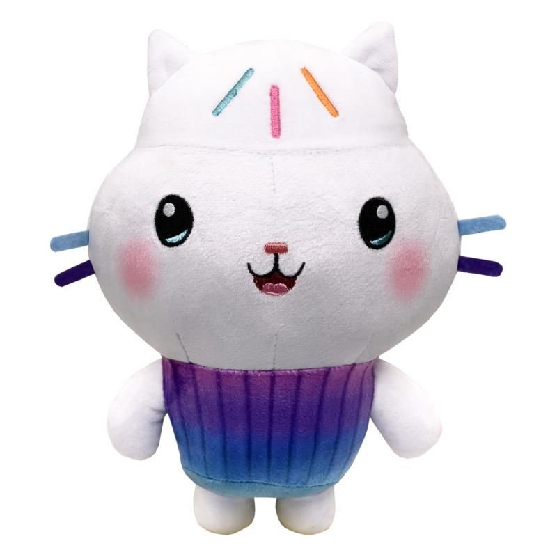 25cm Gabby Dollhouse Plush Toy Cartoon Season Stuffed Animals Mermaid Cat Plushie Dolls for Kids Christmas Birthday Gifts