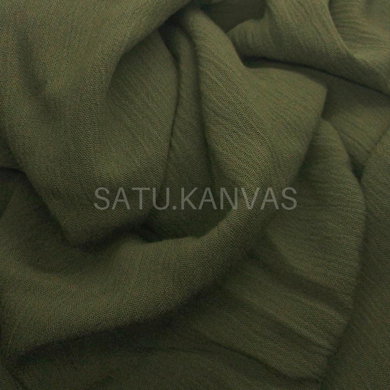 Kain RAYON CRINKLE PREMIUM-Army