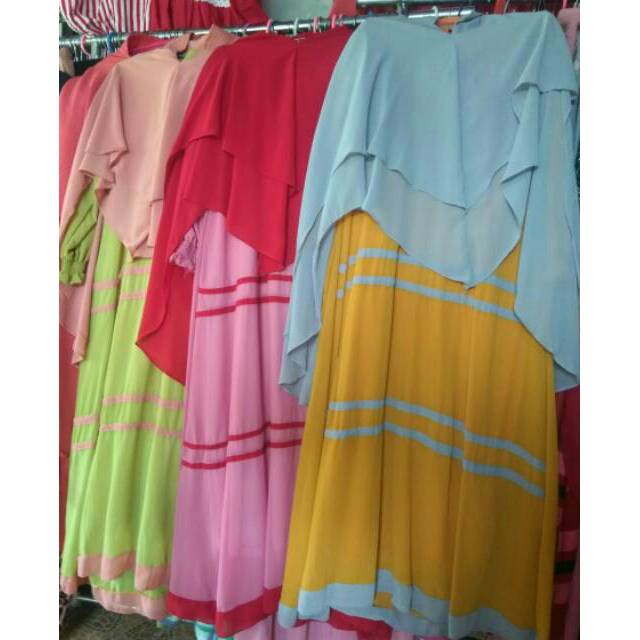 Gamis Syar'i Set khimar