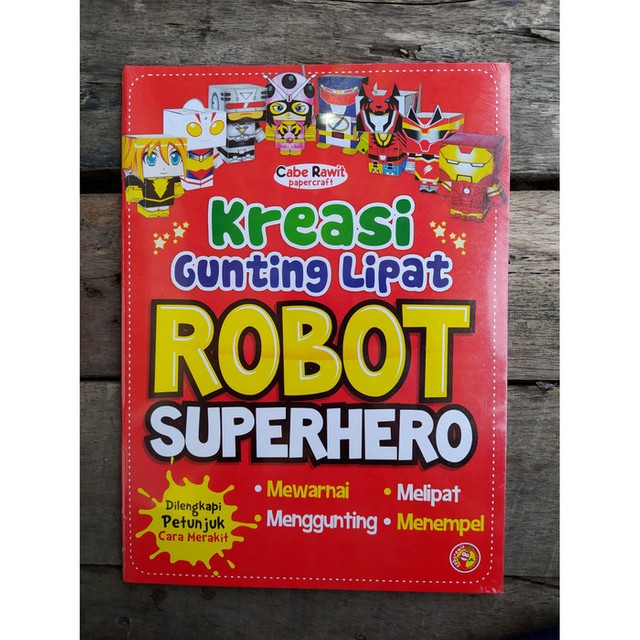 

Kreasi Gunting Lipat Robot Superhero