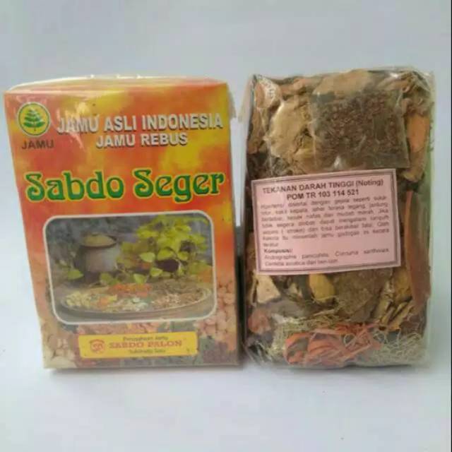 

Jamu Rebus Tekanan Darah Tinggi Hipertensi Sabdo Seger Sabdo Palon