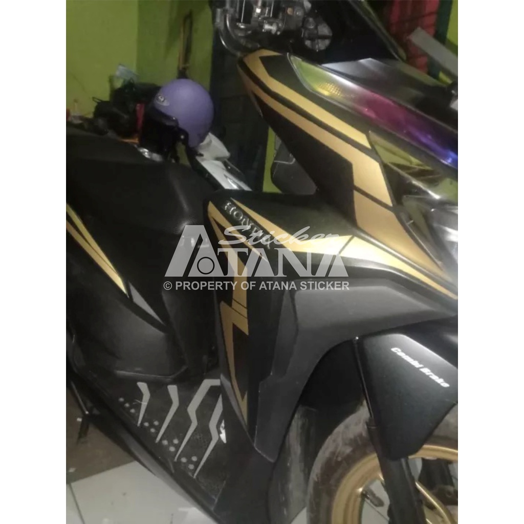 Skotlet Gold Glossy Doff Profix Scotlet Emas Dop Gloss Stiker Metalik Matte Matt Sticker Meteran Roll Decal Sepeda Motor Matic Mobil Scotlite Body Scotlight Nyala Dekorasi Kaca Aquarium Lantai Tiang PCX NMAX Beat Vario Vespa Avanza Xenia L300 Grandmax