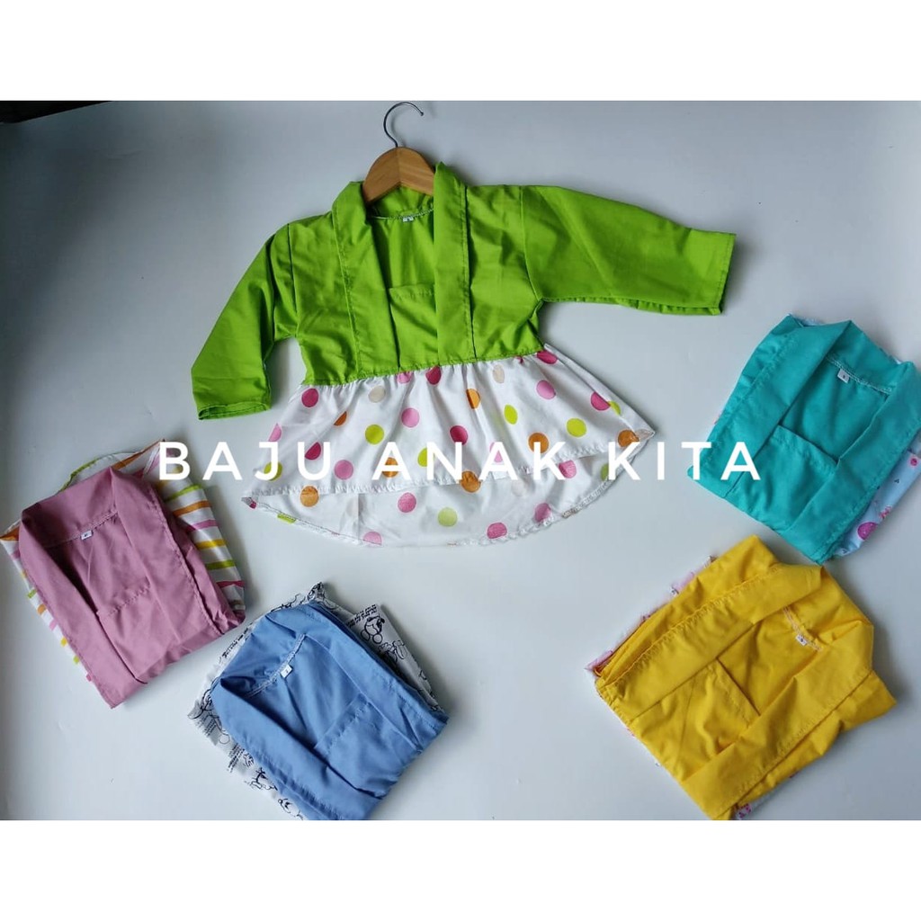 Baju Anak Perempuan Blouse Kutubaru - KEBAYA MODERN - KEBAYA ANAK