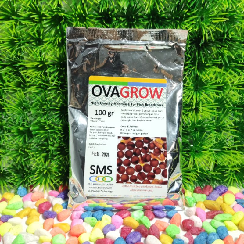 OVAGROW Vitamin E Penyubur Ikan 100gr