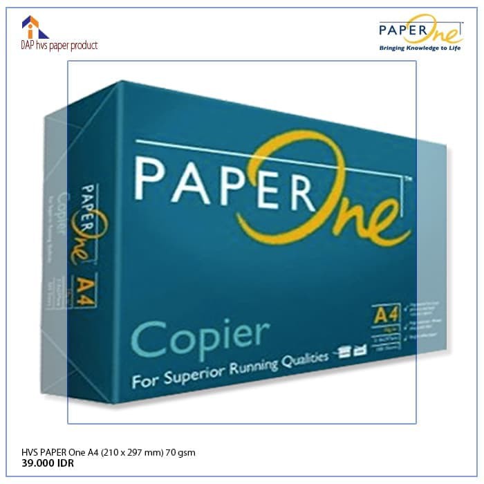 

Ready Stok KERTAS HVS A4 70 GSM PAPER ONE PPO PRODIGI Putih Limited