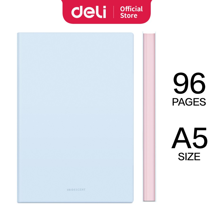 

NOTEBOOK DELI 22283 Pastel / 22284 Hitam - bIru