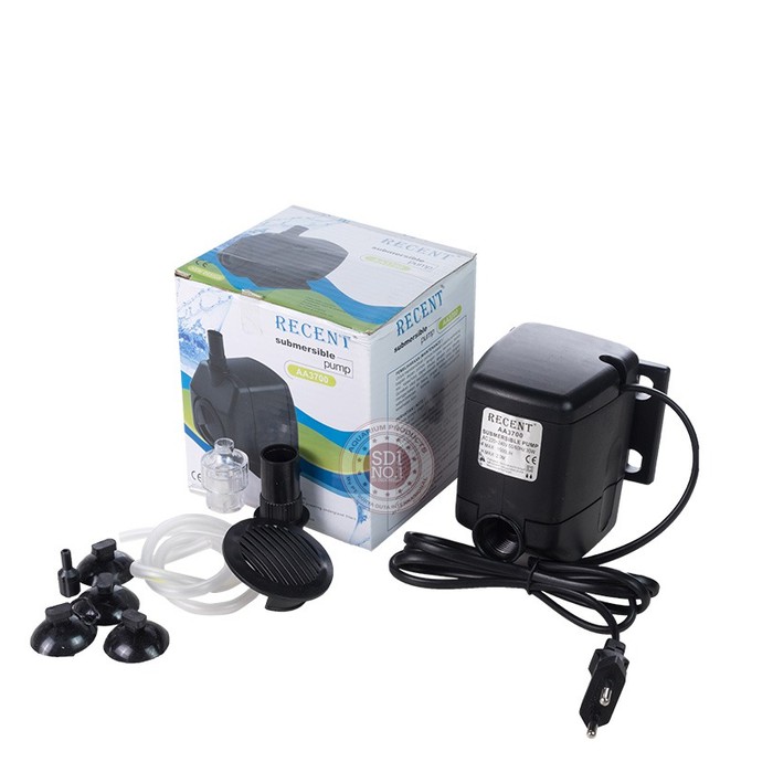 POMPA AIR AQUARIUM RECENT AA-3700 SUBMERSIBLE PUMP