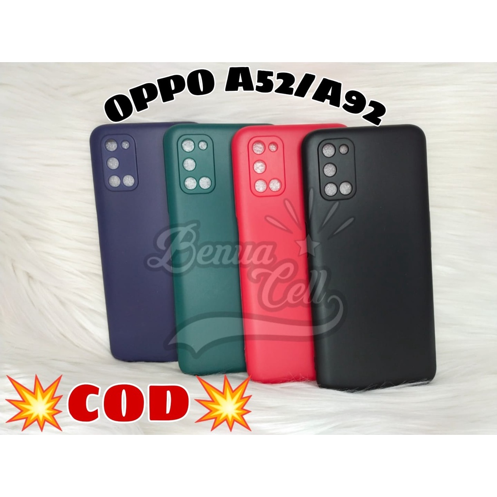 SOFTCASE MACARON OPPO A52/A92 -OPPO A74 5G // SOFTCASE MACARON PROTECTION KAMERA - BD