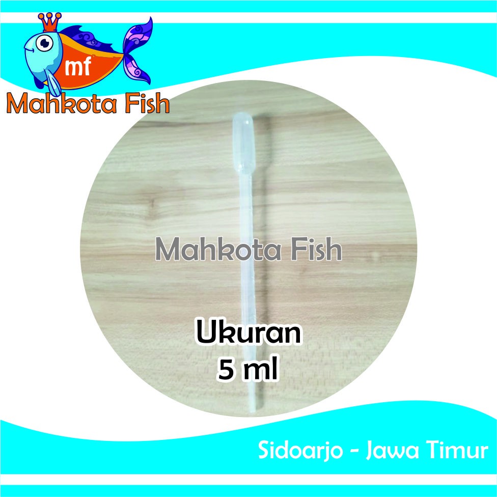 Pipet 5ml | Pipet Ikan Hias | Pipet Obat Ikan Cupang