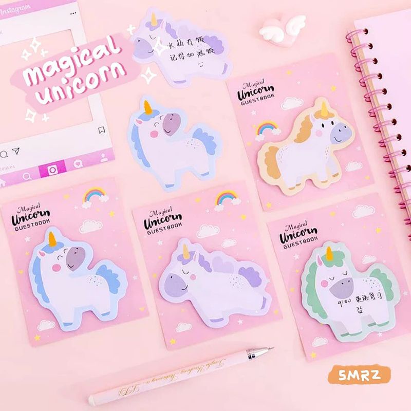 

Magical Unicorn - Sticky Notes