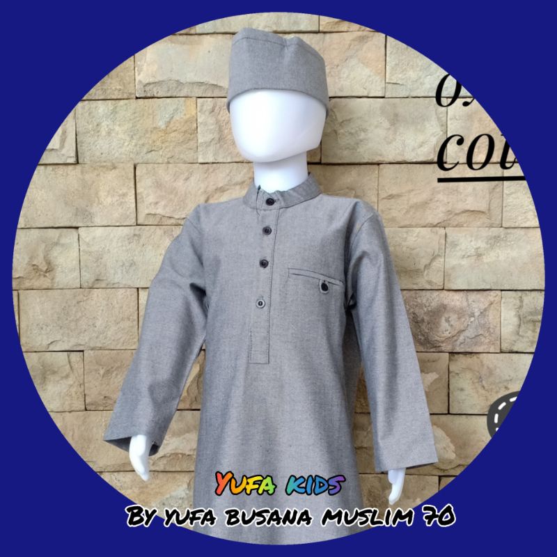 GAMIS ASWAN ANAK / GAMIS ANAK LAKI LAKI / JUBAH ANAK LAKI LAKI / BAJU MISLIM ANAK LAKI LAKI