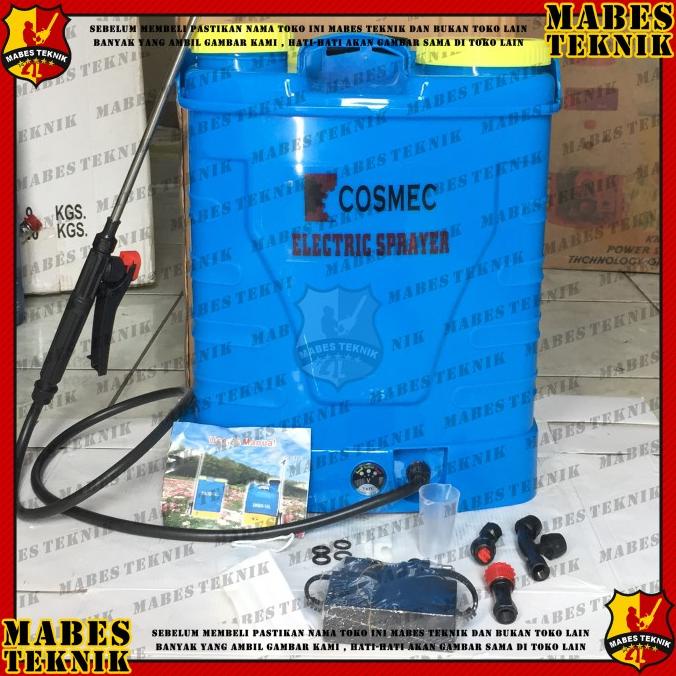 COSMEC 16L TANKI 16 LITER - SPRAYER SEMPROT HAMA DISINFEKTAN ELEKTRIK termurah