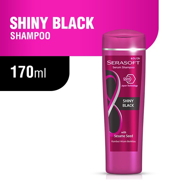 SERASOFT Shampoo Shiny Black