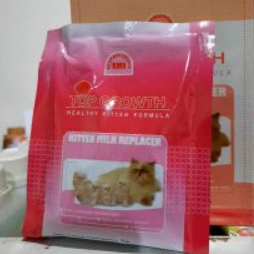 TOP GROWTH SACHET MILK REPLACER SUSU KUCING