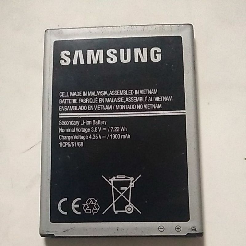 baterai samsung j1 ace j110g j111f ori copotan