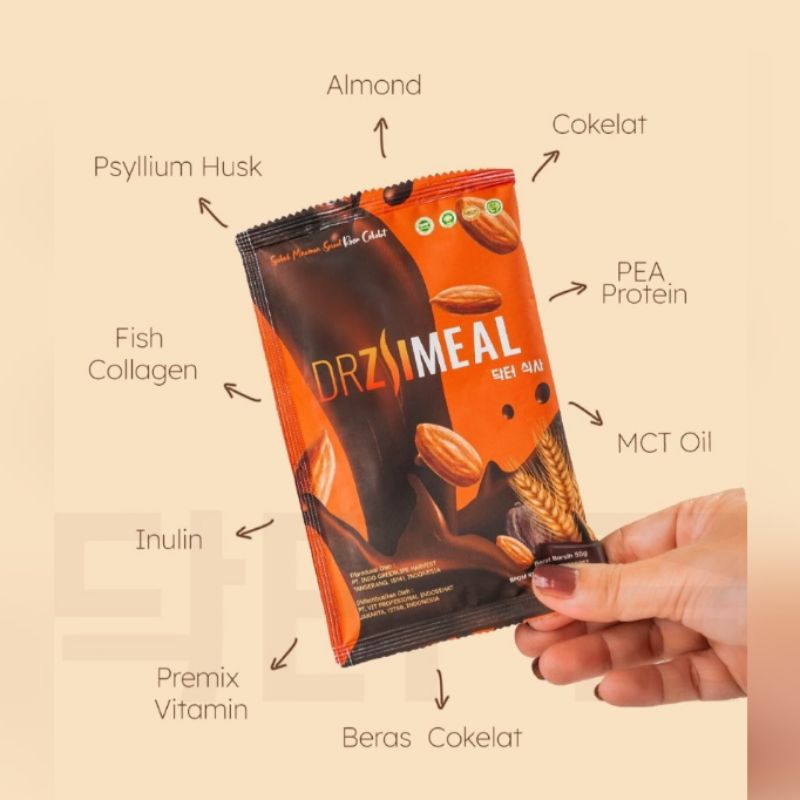 DRZLIMEAL Pengganti Makanan Meal Replacement Original