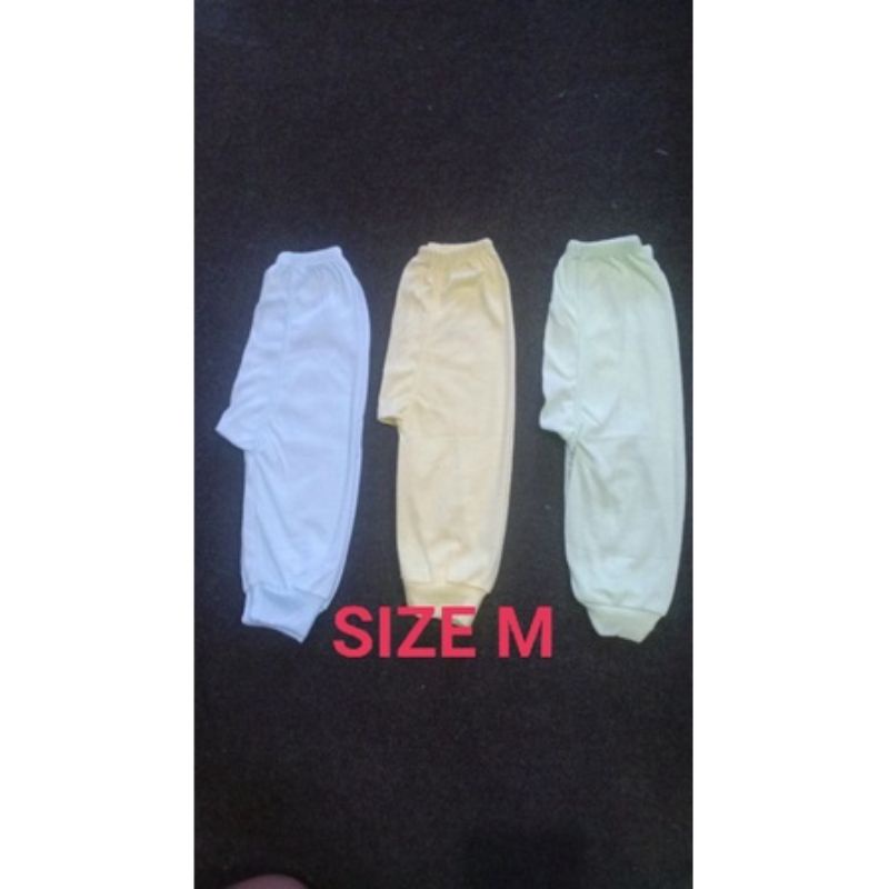 6pcs ½ Lusin Celana Panjang Bayi Polos Pampers / Celana Panjang Pempers SNI