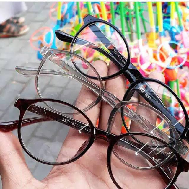 Kacamata bulat frame unisex