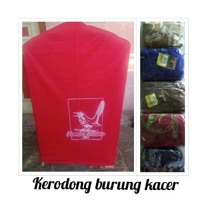 Kerodong Burung Kacer 82x78cm Krodong Penutup Sangkar Burung