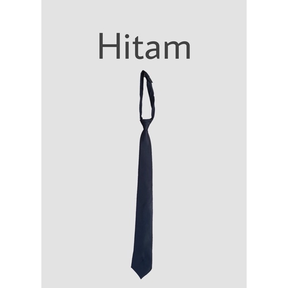 DASI POLOS MERAH MAROON ORANYE ORANGE INSTAN PRAKTIS PEREKAT PRIA DEWASA-Hitam