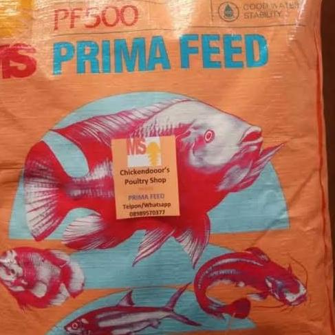 ✴ Pakan Makanan Benih Bibit Ikan Lele Nila Gurame Hias Pelet PF 500 ➲