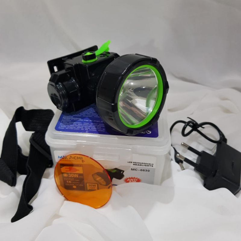 Senter kepala mikachi mc-6630