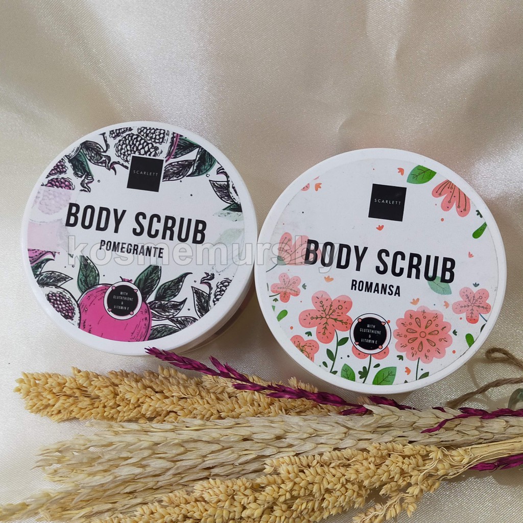 Scarlett Whitening Body Scrub BPOM ORIGINAL