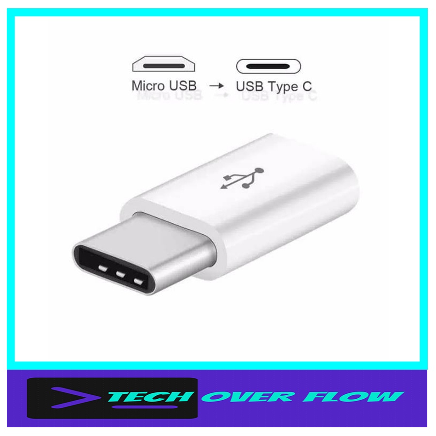 adaptor micro usb to type c / micro usb to type c