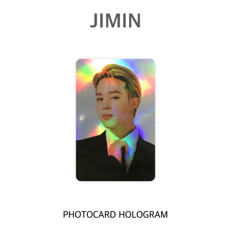 Photocard Hologram BTS New Years Eve 2021