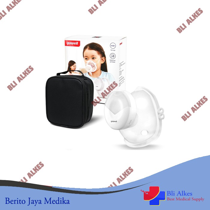 Mesh Nebulizer Yuwell M104 Alat Nebulizer Portable Yuwell